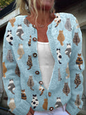 Cardigan Bleu