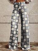 Gris à fleurs